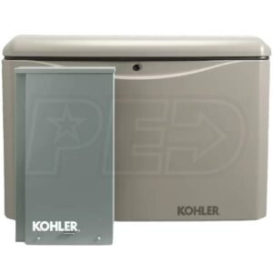 Kohler 26Rcal 200Sels Air Cooled Standby Generator With 200 Amp Transfer Switch Single Phase