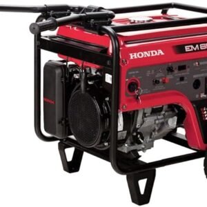 Honda Em6500Sx 5500 Watt Electric Start Portable Generator W Bluetooth Co Minder Em6500Sxk2An