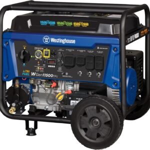 Westinghouse Wgen11500Tfc Remote Electric Start 14500 11500 Watt Tri Fuel Portable Generator
