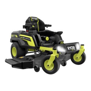 Ryobi 80V Hp Brushless 54 In Battery Electric Cordless Zero Turn Mower Mulch Kit