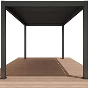 Bon Pergola Freestanding Villa Pergola With Motorization And Led Lighting Included