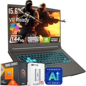 Msi 15 6 Geforce Rtx 4060 Laptop Gpu Amd Ryzen 9 8945Hs 16Gb Memory