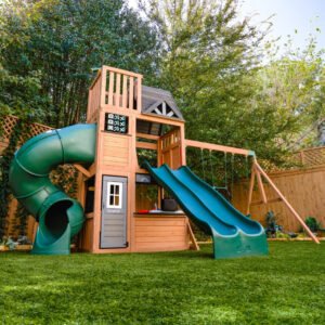 Kids Kidkraft Summit View Wooden Swing Set Playset Installation Available