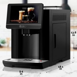 Zulay Kitchen Zulay Magia Super Automatic Coffee Espresso Machine Og Black