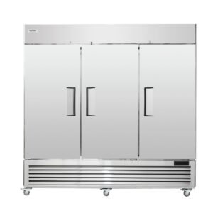 Vevor Commercial Freezer 60 42 Cu Ft Reach In 82 5 W Upright Freezer 3 Doors